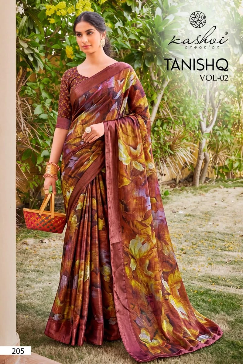 Kashvi Tanishq Vol 2 Siya Silk Digital Printed Saree Collection 5