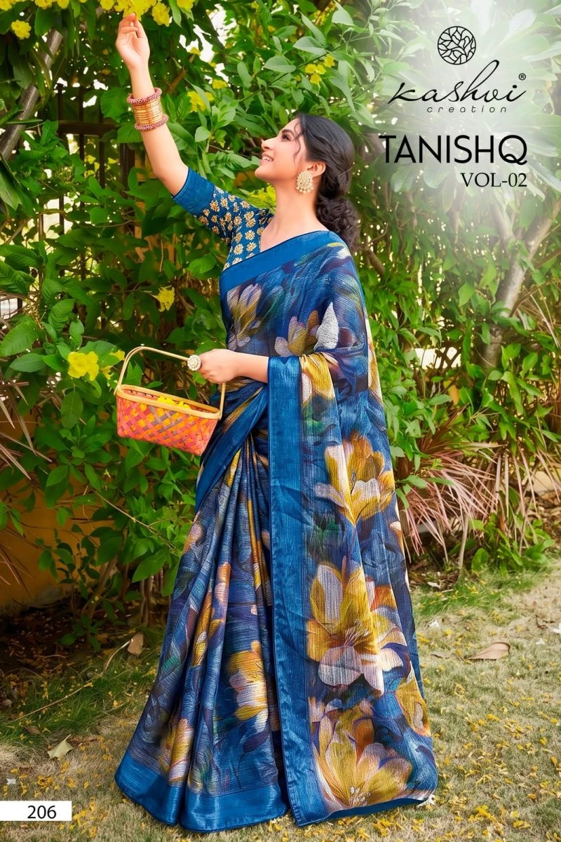 Kashvi Tanishq Vol 2 Siya Silk Digital Printed Saree Collection 6