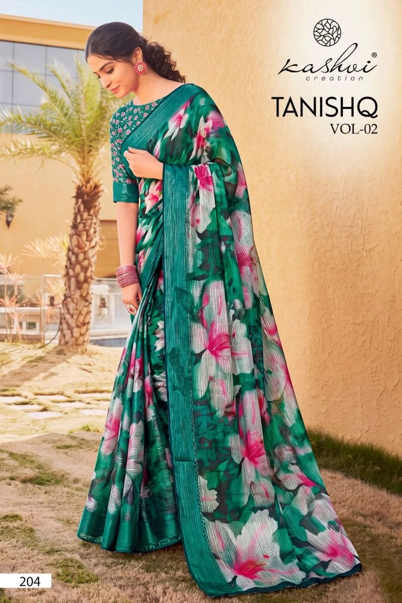 Kashvi Tanishq Vol 2 Siya Silk Digital Printed Saree Collection 7