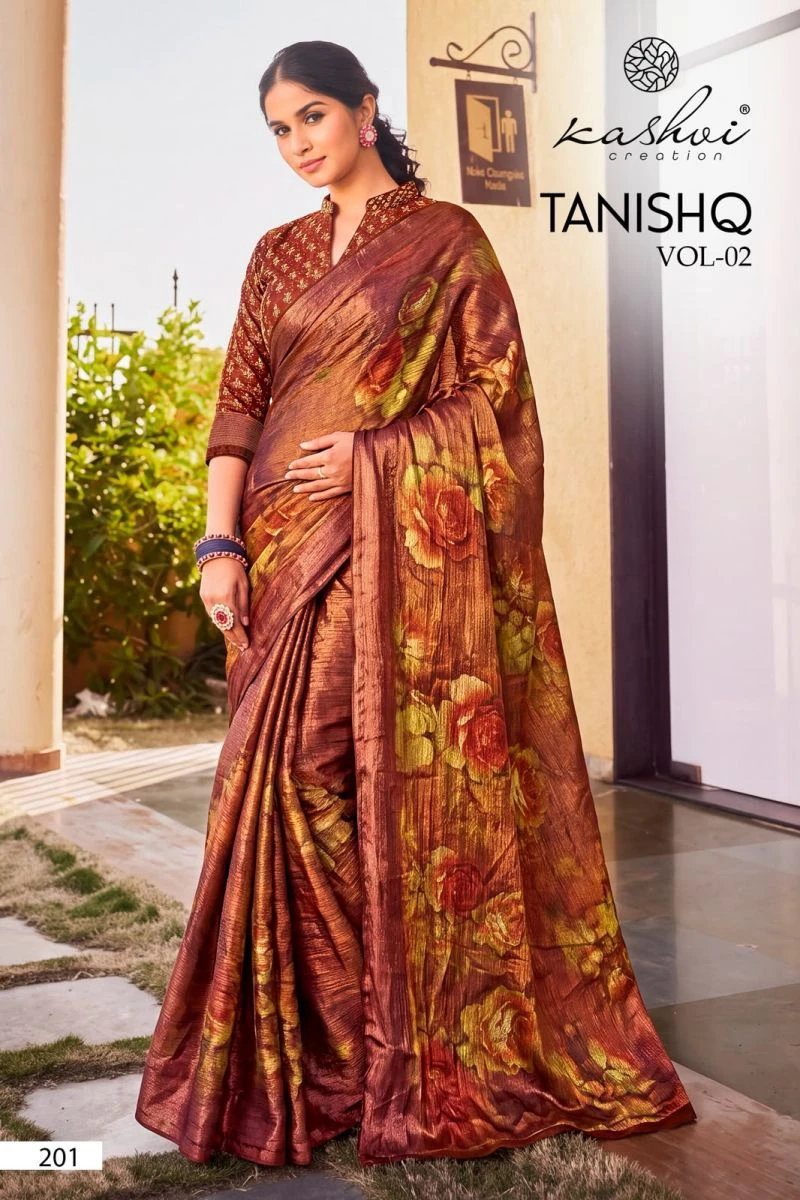 Kashvi Tanishq Vol 2 Siya Silk Digital Printed Saree Collection 8