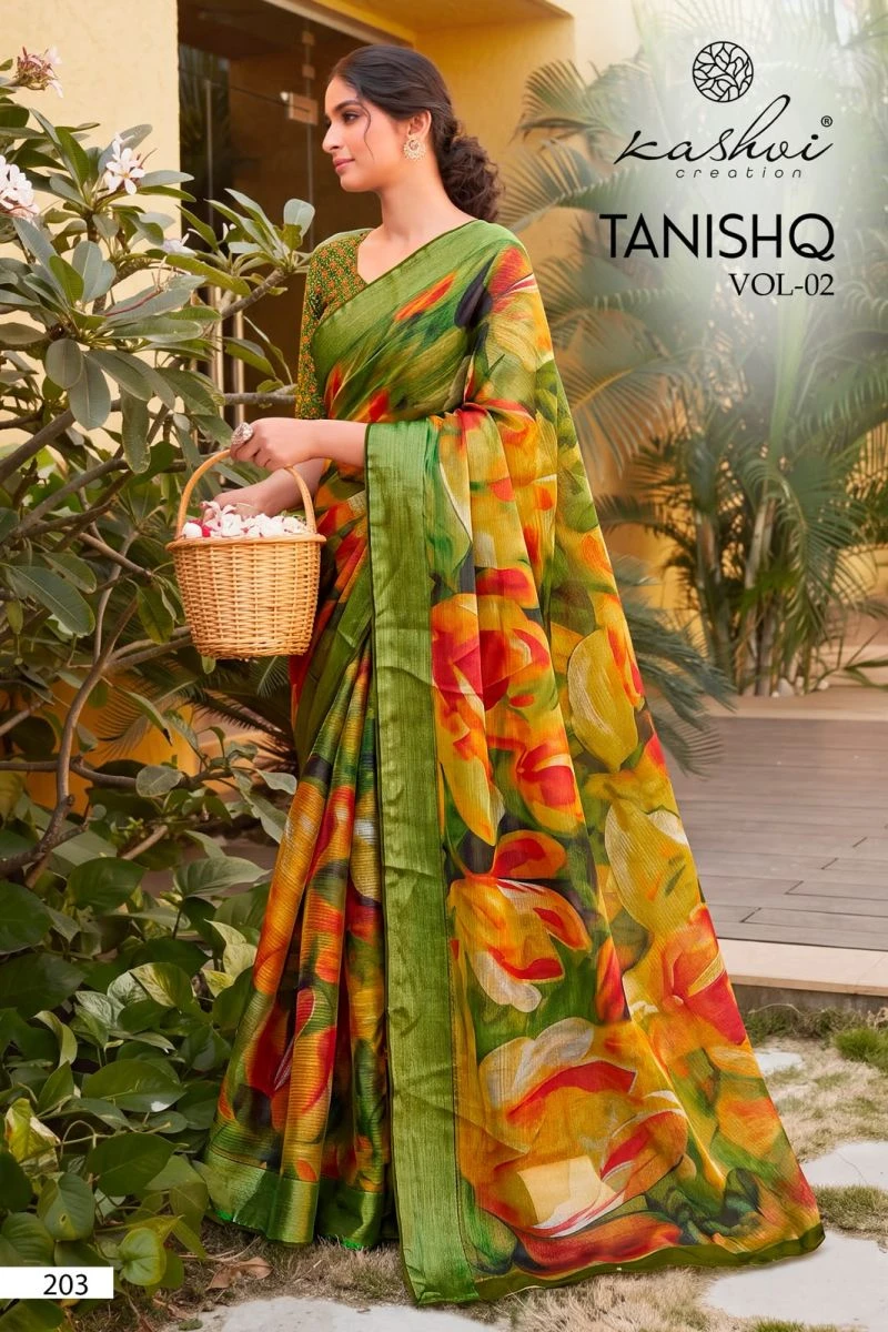 Kashvi Tanishq Vol 2 Siya Silk Digital Printed Saree Collection 9