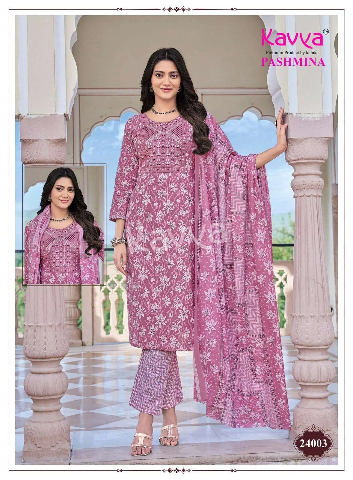 Kavya Pashmina Vol 24 - Readymade Dress 2