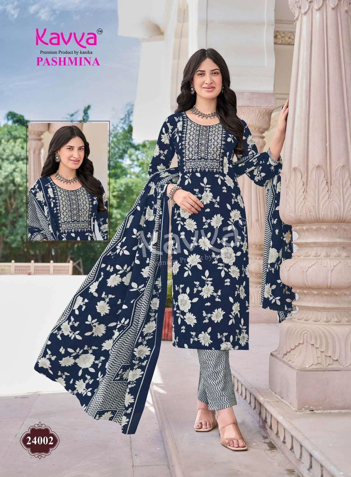 Kavya Pashmina Vol 24 - Readymade Dress 5