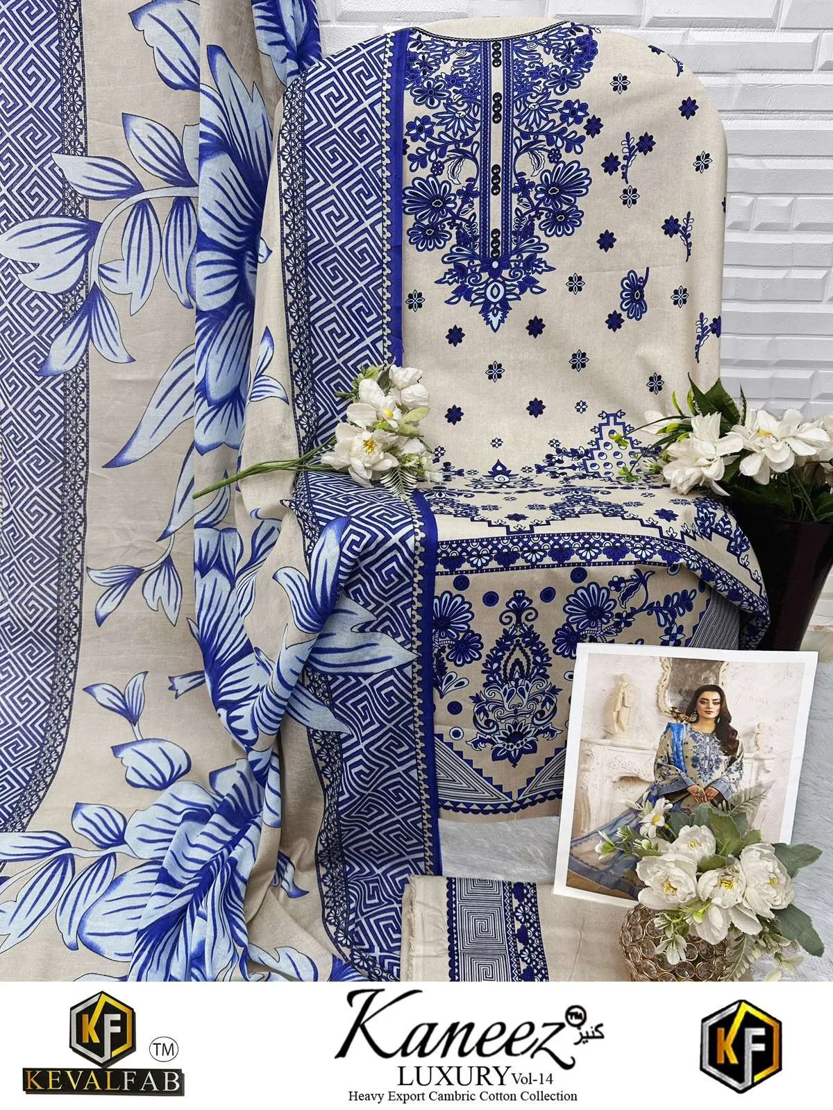 Keval Fab Kaneez Heavy Cotton Luxury Collection Vol14 11