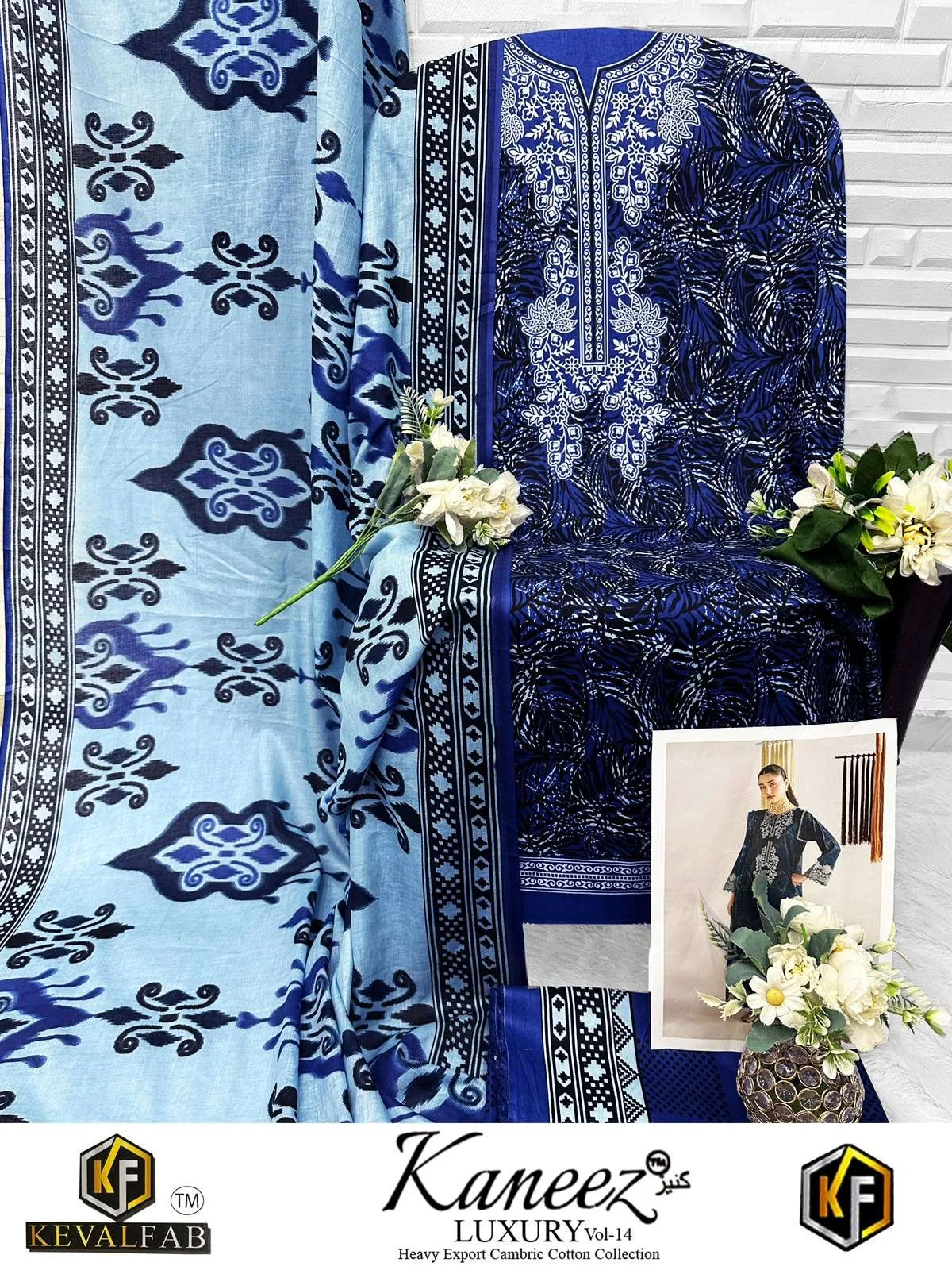 Keval Fab Kaneez Heavy Cotton Luxury Collection Vol14 13