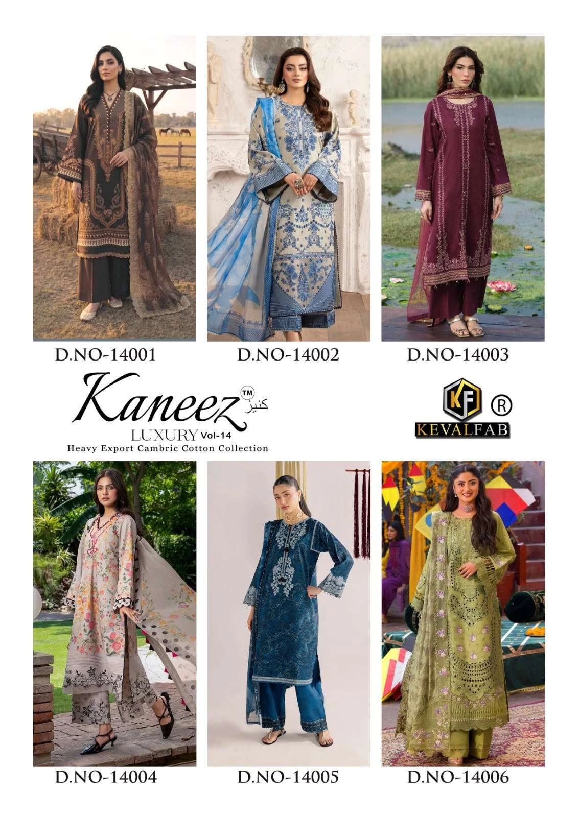 Keval Fab Kaneez Heavy Cotton Luxury Collection Vol14 6