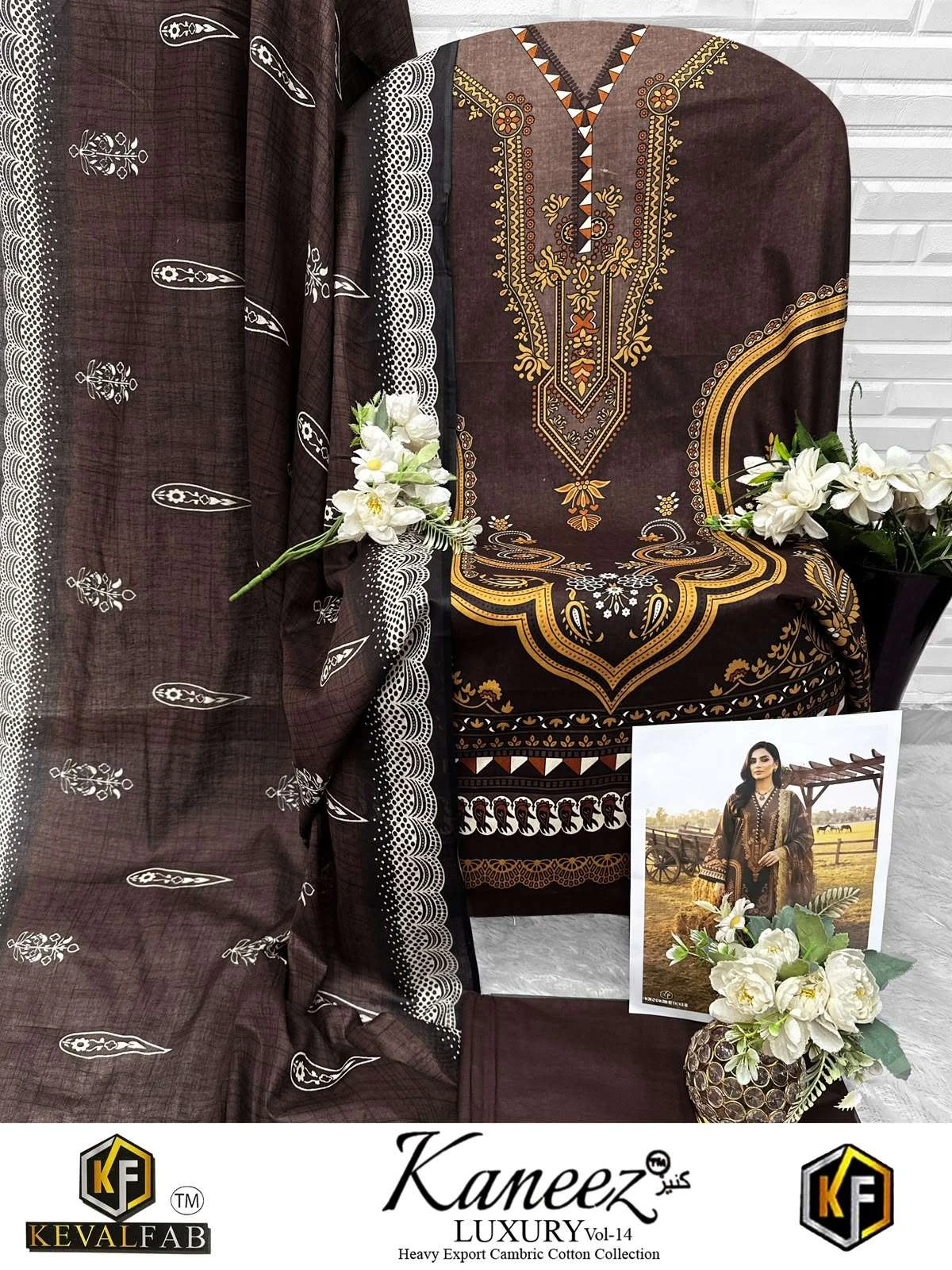 Keval Fab Kaneez Heavy Cotton Luxury Collection Vol14 7
