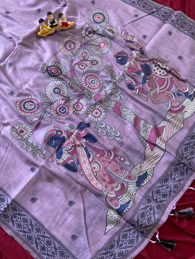 Kf Amba Munga Cotton Resham Woven Saree Collection 2
