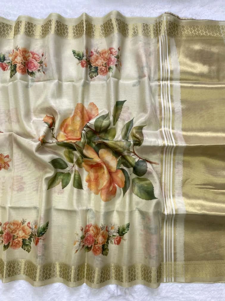 Kf Anvika Tissue Silk Festive Saree Collection 2