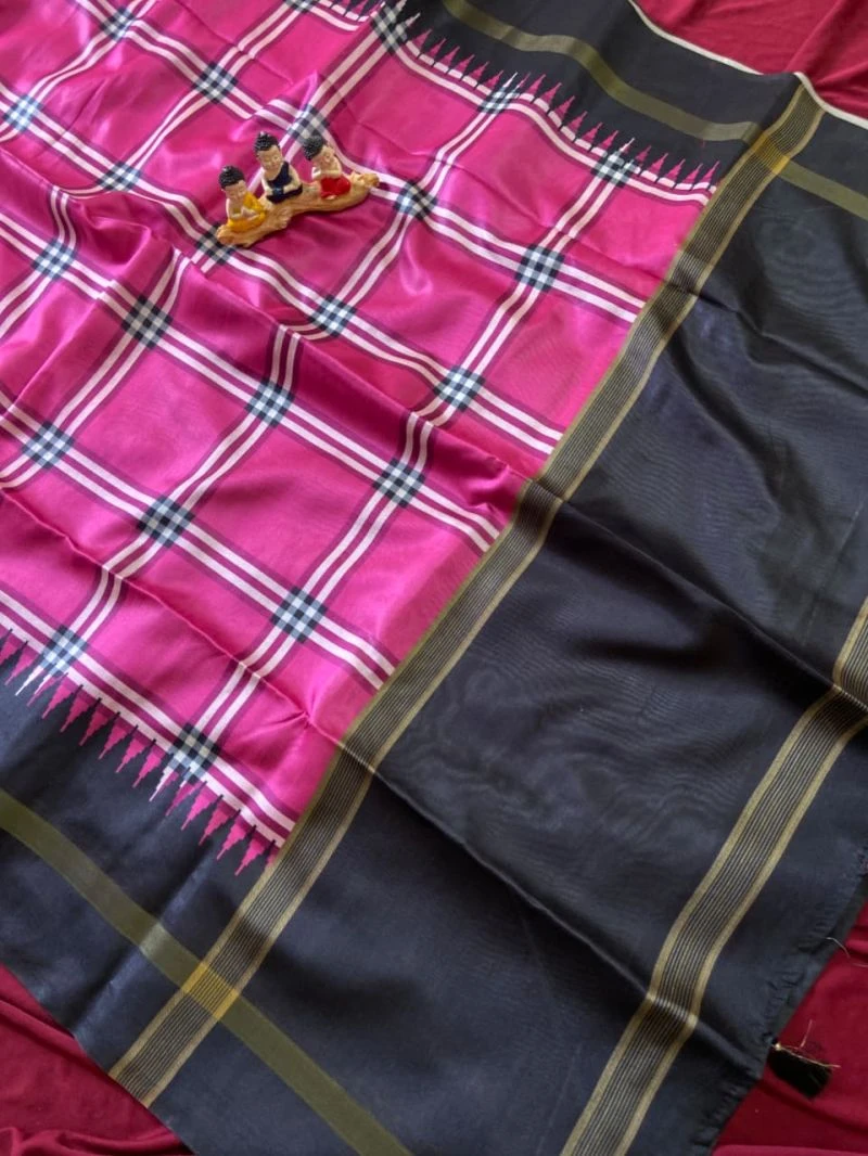 Kf Ruchi Tussar Silk Office Wear Saree Collection 2