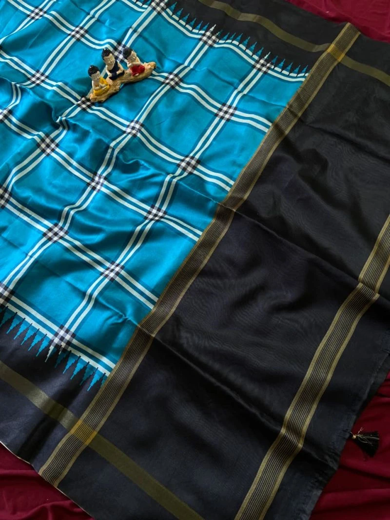 Kf Ruchi Tussar Silk Office Wear Saree Collection 4