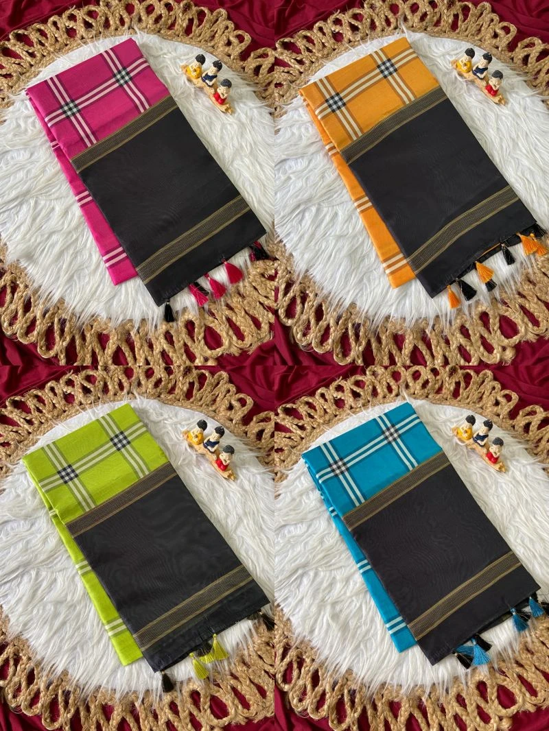 Kf Ruchi Tussar Silk Office Wear Saree Collection 6