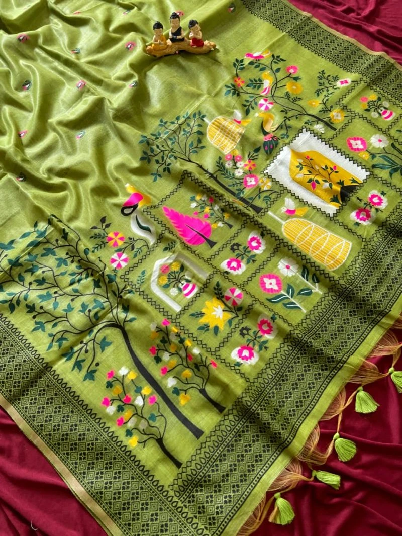 Kf Yashira Jamdani Cotton Woven Saree Collection 5