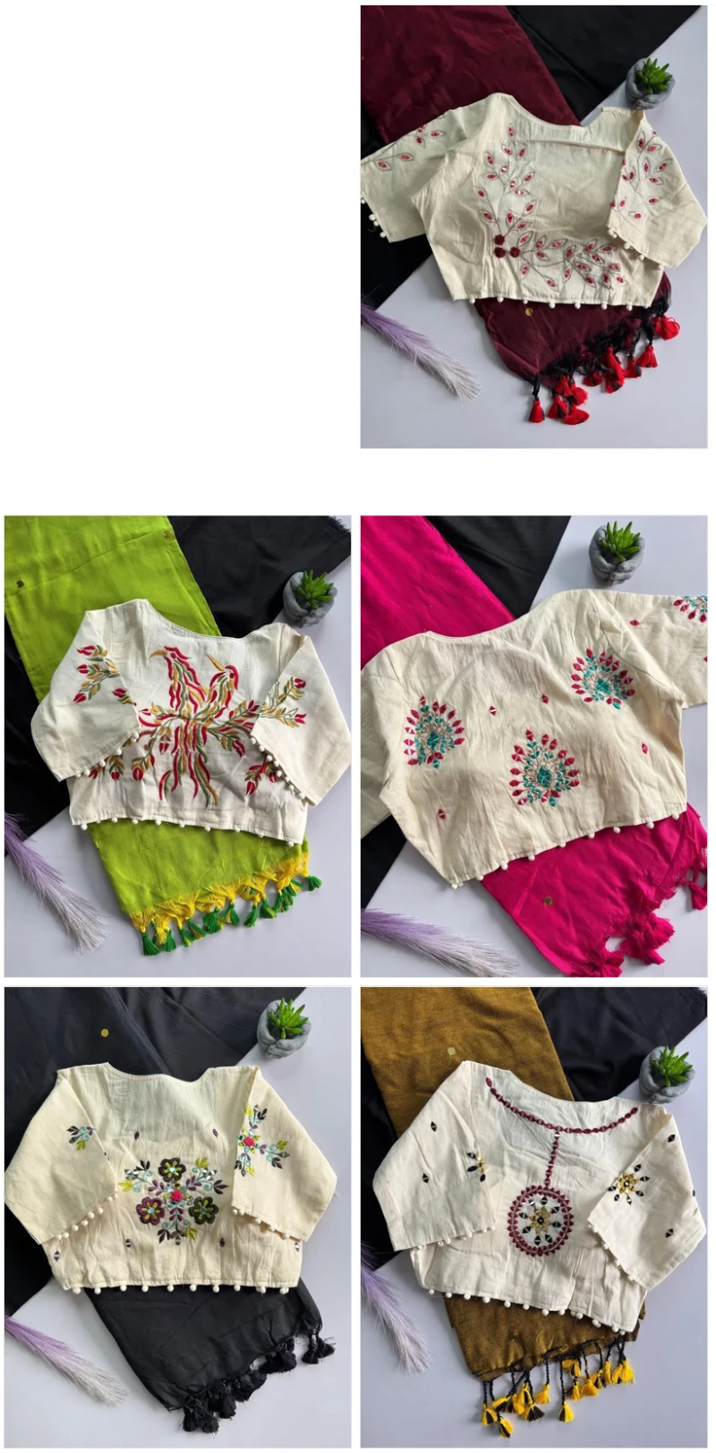 Khadi Vol 64 Pure Khadi Cotton Handworked Saree Collection 12