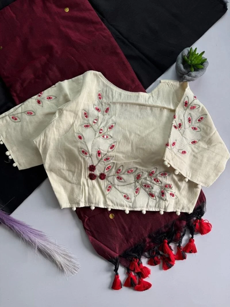 Khadi Vol 64 Pure Khadi Cotton Handworked Saree Collection 19