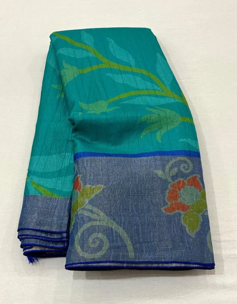 Lilly Silk Part 1 Soft Cotton Silk Patola Printed Saree Collection 4