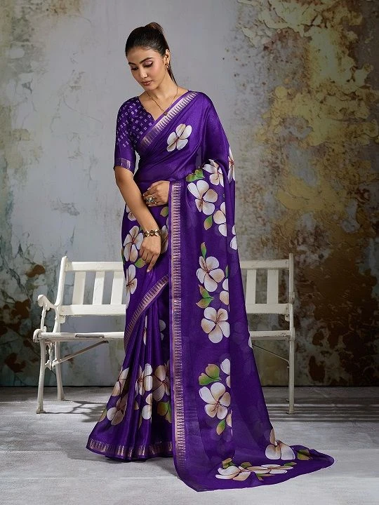 Mahek 231 Mars Mello Casual Wear Digital Printed Saree 3