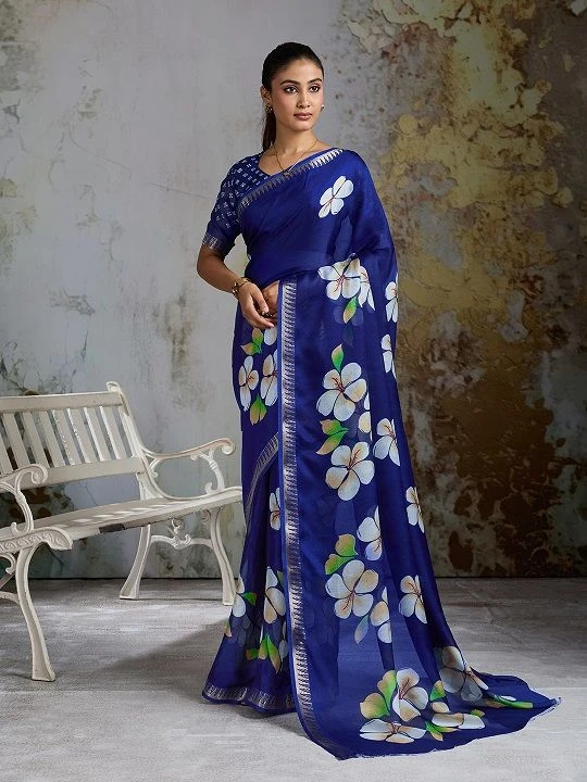 Mahek 231 Mars Mello Casual Wear Digital Printed Saree 4