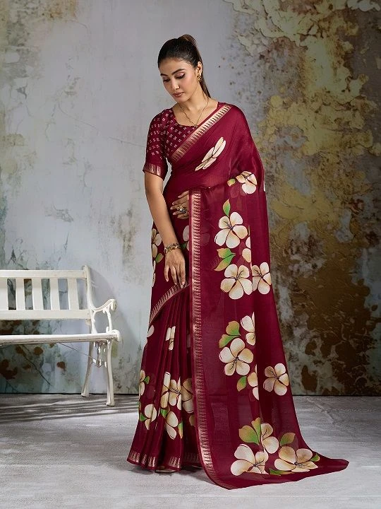 Mahek 231 Mars Mello Casual Wear Digital Printed Saree 6