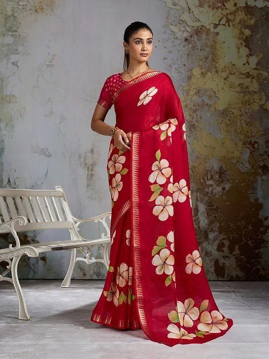 Mahek 231 Mars Mello Casual Wear Digital Printed Saree 9