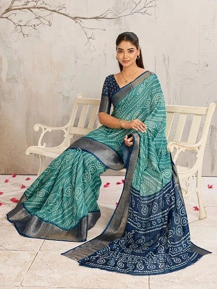 Mahek 232 Mars Mello Digital Printed Saree Collection 9