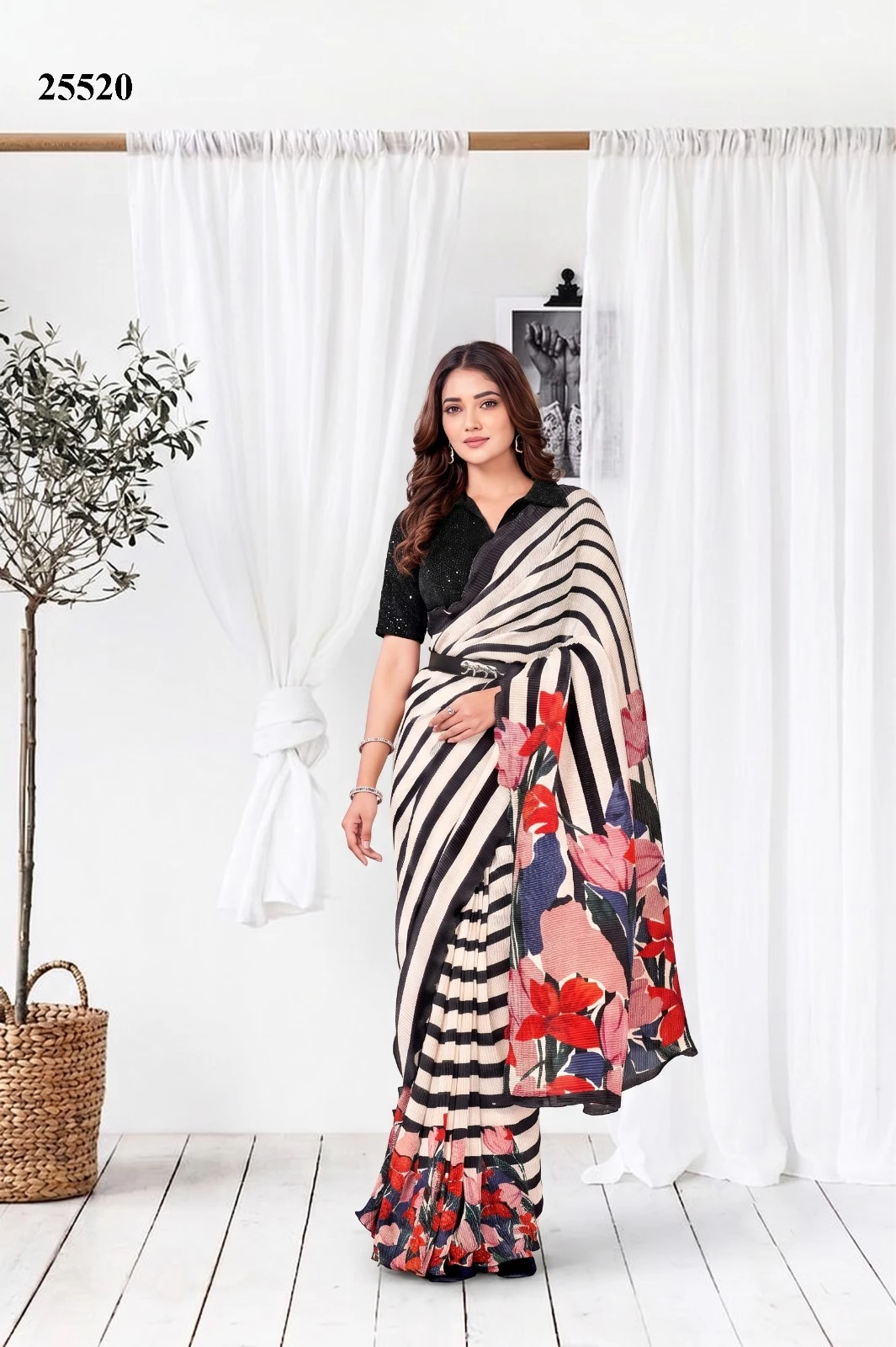 Mahotsav Mohmanthan 25500-B Shylla Ready To Wear Drape Saree 1