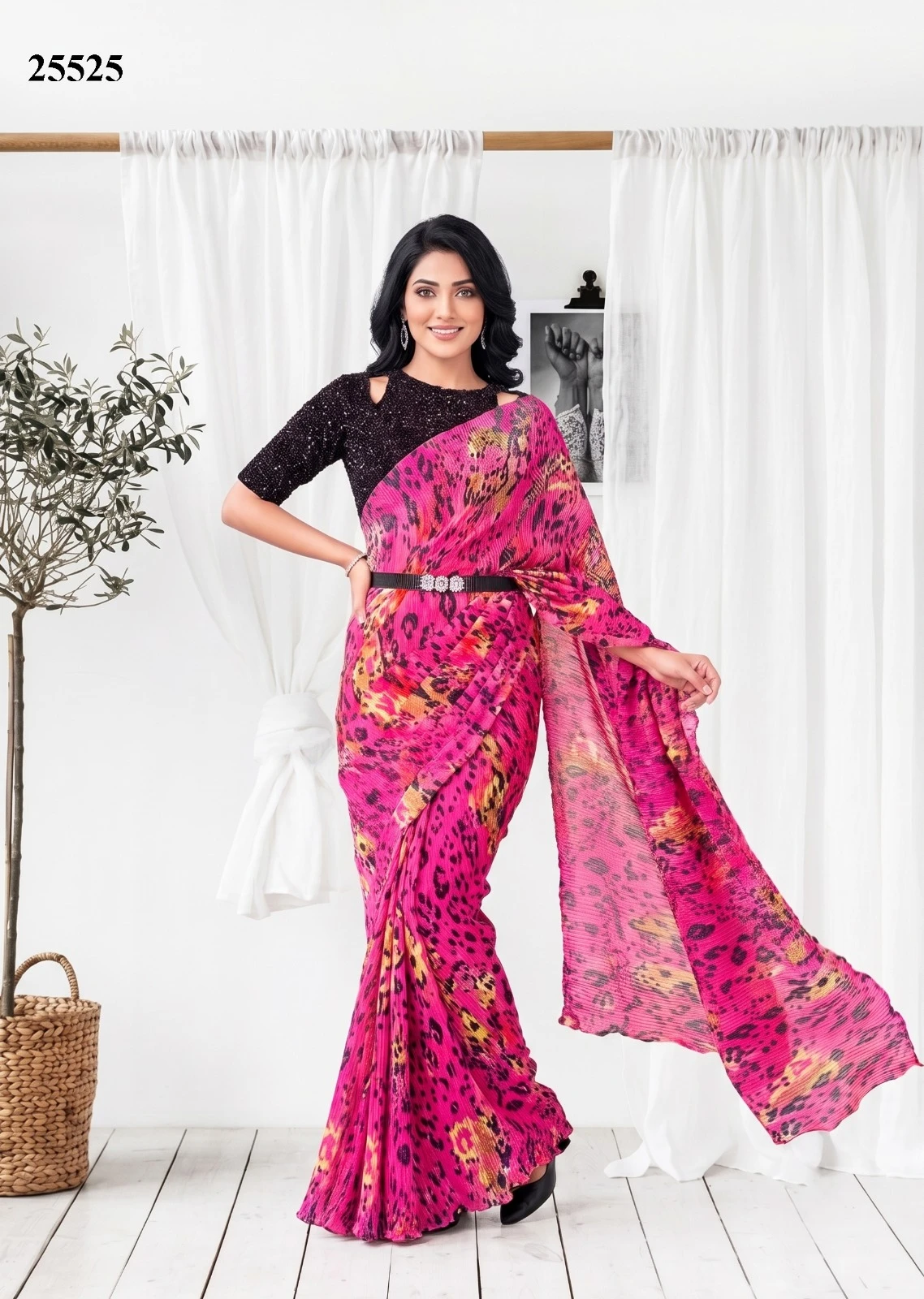 Mahotsav Mohmanthan 25500-B Shylla Ready To Wear Drape Saree 7