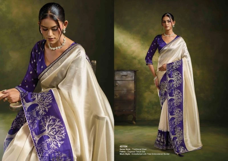 Mahotsav Norita 45100 Saadgi Organza Tissue Silk Designer Saree Collection 11