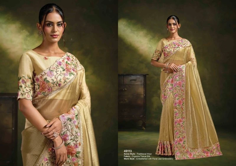 Mahotsav Norita 45100 Saadgi Organza Tissue Silk Designer Saree Collection 3