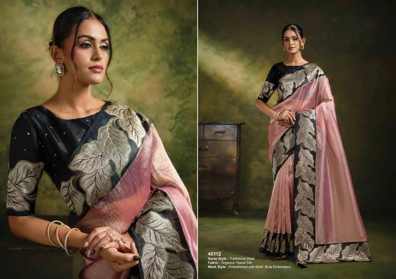 Mahotsav Norita 45100 Saadgi Organza Tissue Silk Designer Saree Collection 4