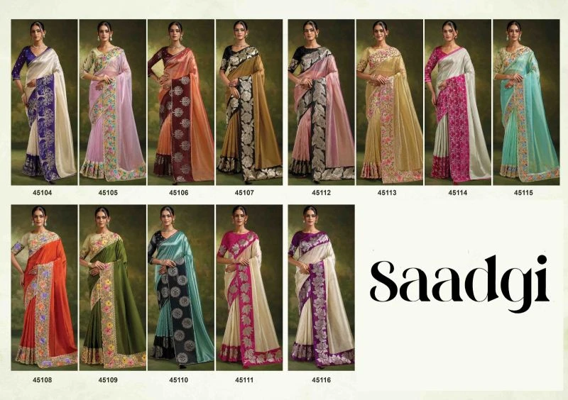 Mahotsav Norita 45100 Saadgi Organza Tissue Silk Designer Saree Collection 9