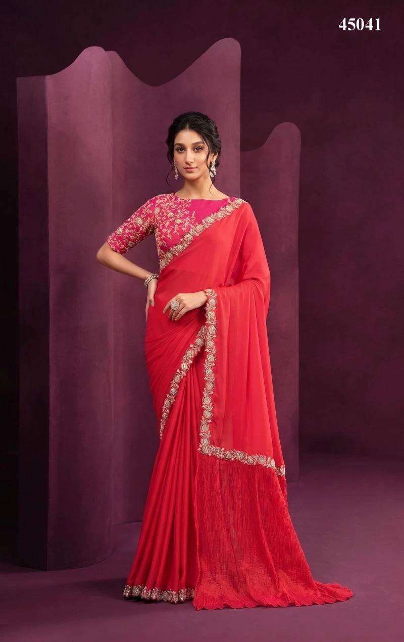 Mahotsav Norita Limited Edition Satin Silk Designer Saree Collection 12