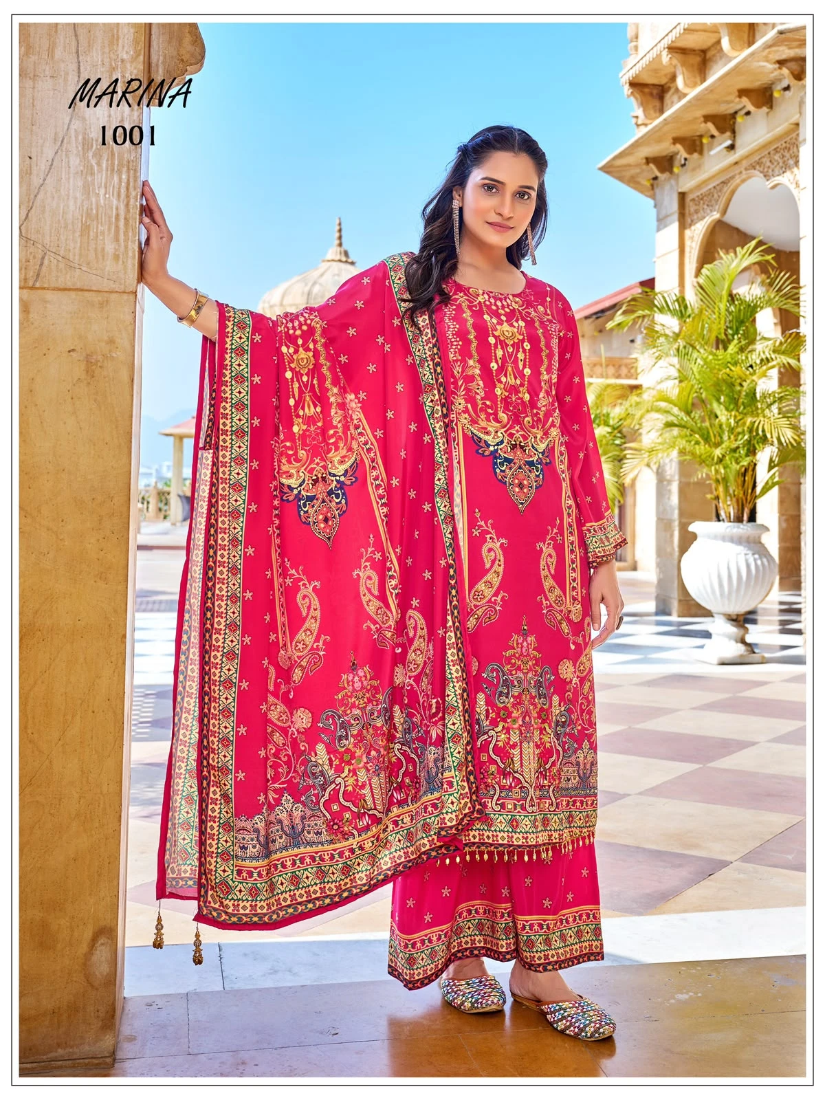 Marina Pakistani Pure Crepe Silk Wholesale Collection 2