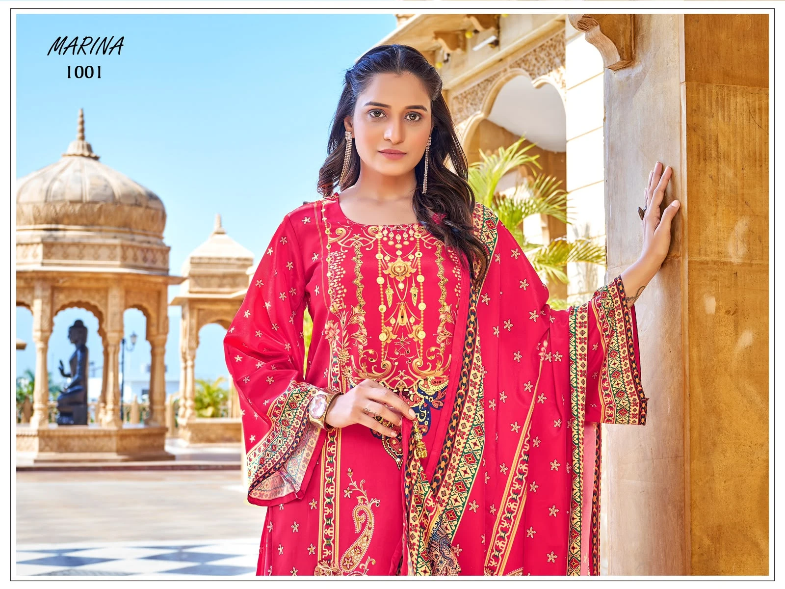 Marina Pakistani Pure Crepe Silk Wholesale Collection 3