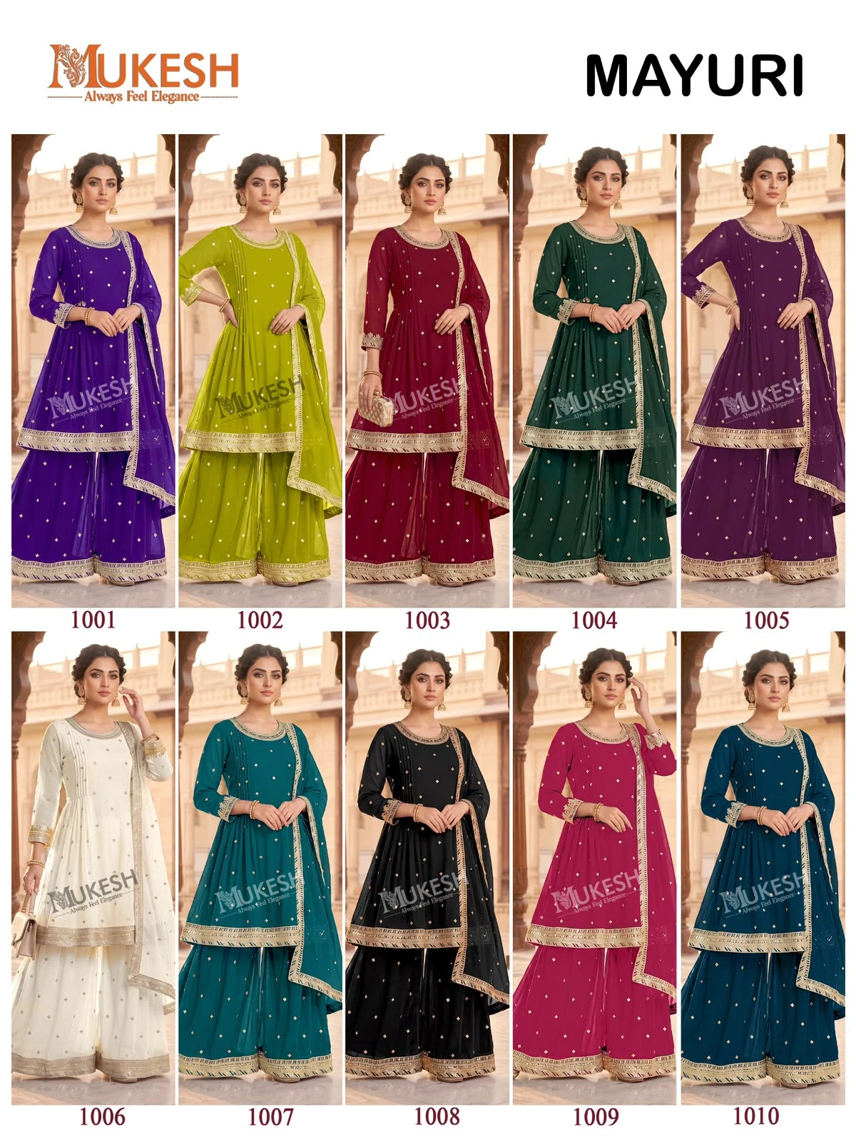 Mayuri Georgette Salwar Plazo 11
