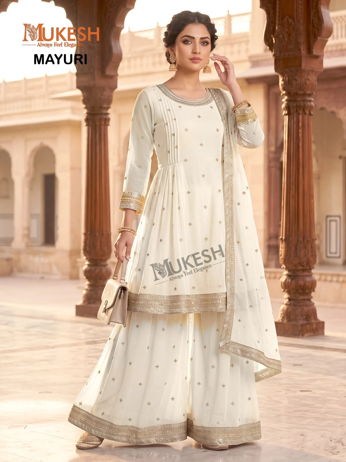 Mayuri Georgette Salwar Plazo 4