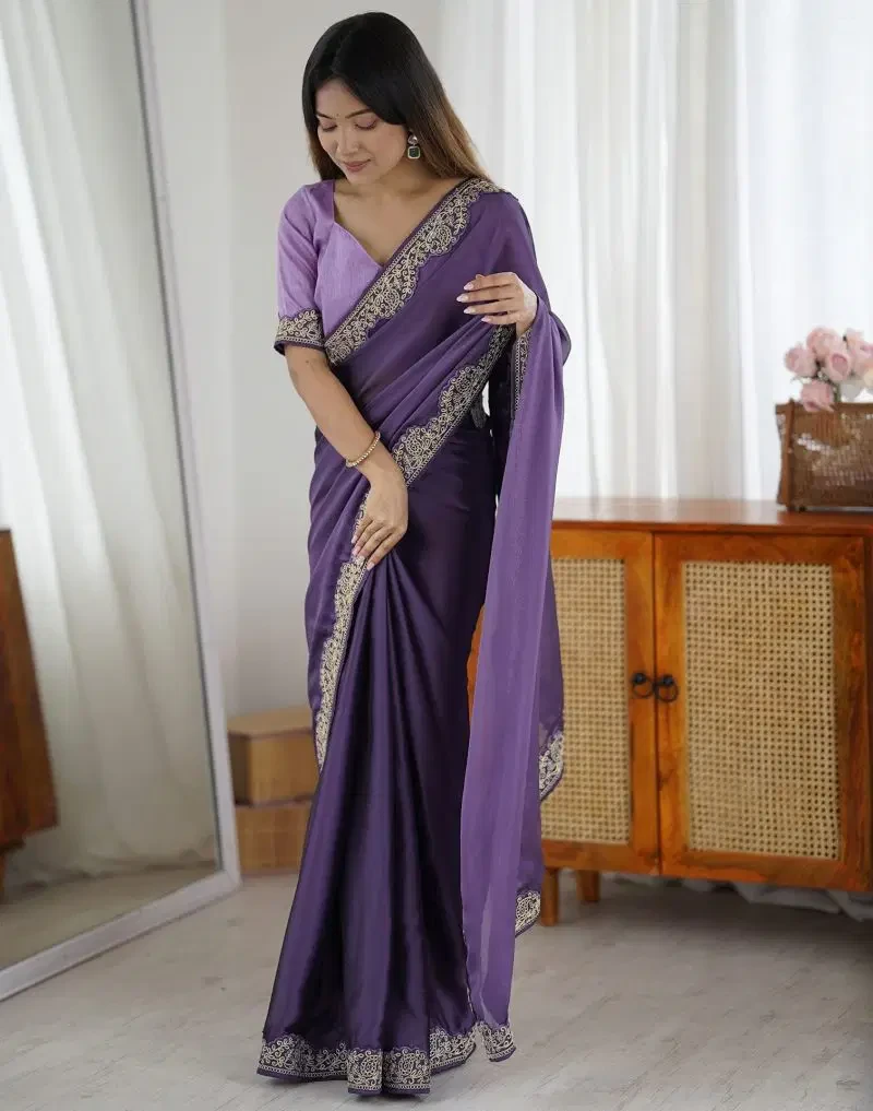 Md Mahi N5 Rangoli Silk Coding Worked Fancy Saree 7