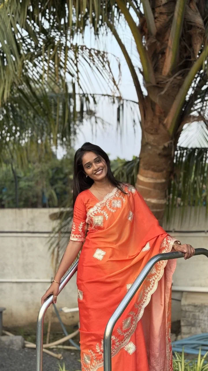 Md S Mahi 414 Chinon Silk Digital Printed Saree Collection 6