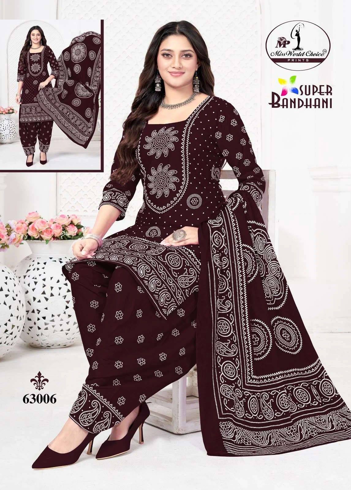 Miss World Super Bandhani Vol 63 10