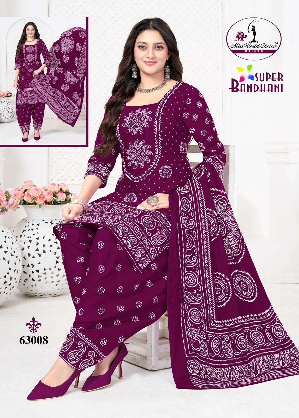 Miss World Super Bandhani Vol 63 12