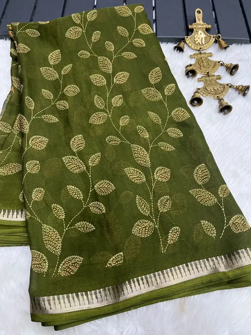 Myra Vol 22 Italian Crepe Silk Printed Saree Collection 2