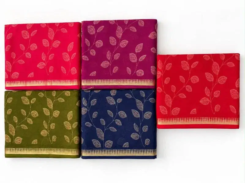 Myra Vol 22 Italian Crepe Silk Printed Saree Collection 7