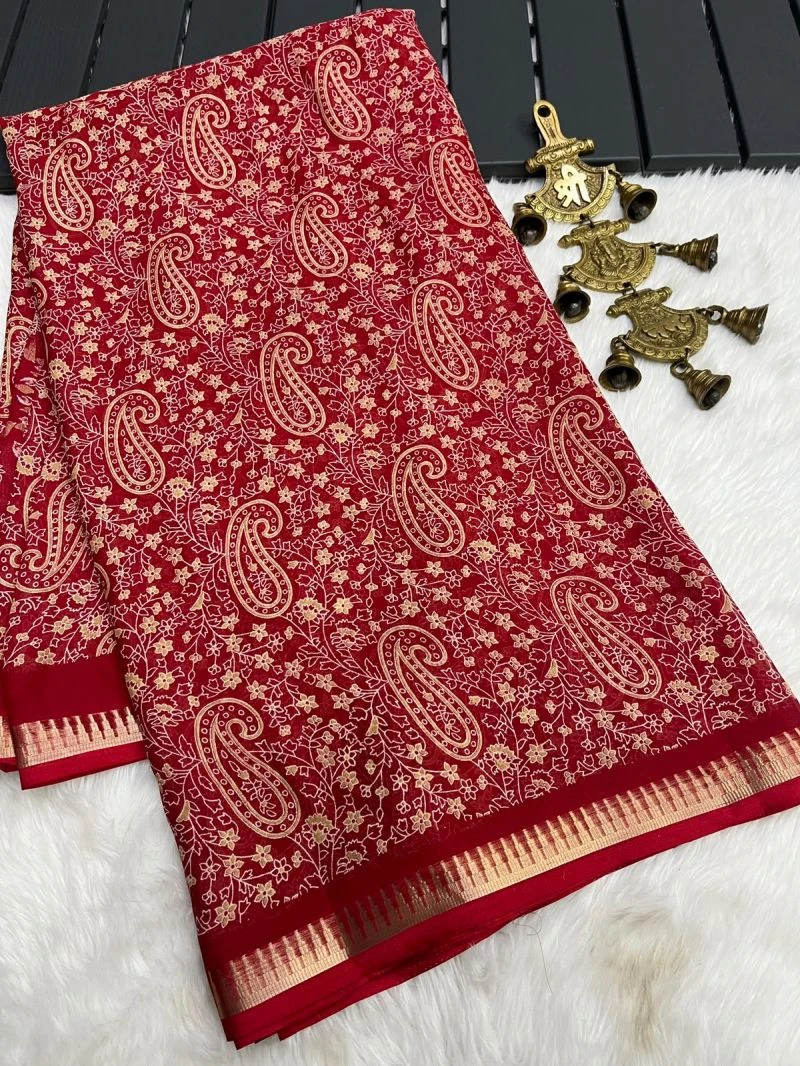 Myra Vol 23 Italian Crepe Silk Printed Saree Collection