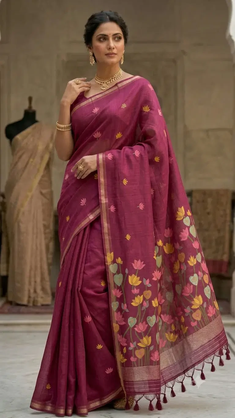 Myra Vol 26 Jamdani Weaving Summer Special Saree Collection 10