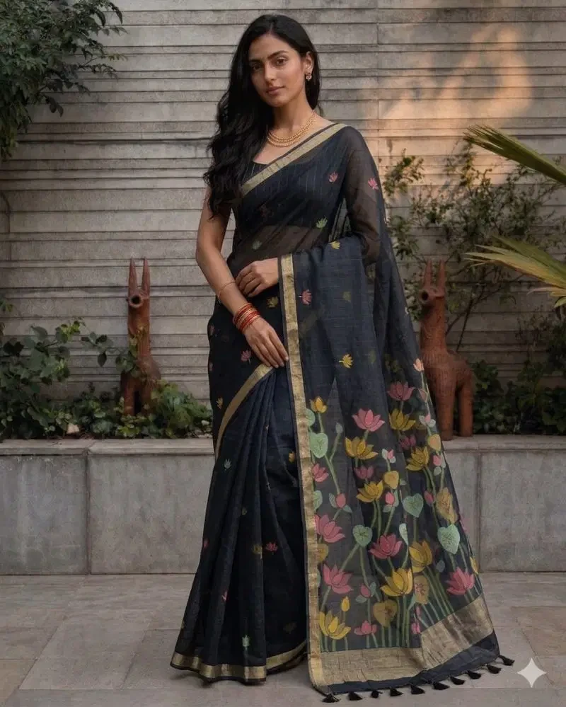 Myra Vol 26 Jamdani Weaving Summer Special Saree Collection 11