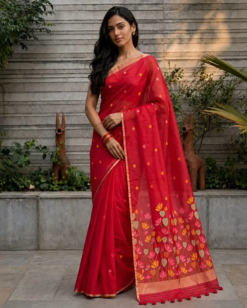 Myra Vol 26 Jamdani Weaving Summer Special Saree Collection 12