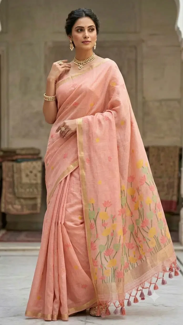 Myra Vol 26 Jamdani Weaving Summer Special Saree Collection 14