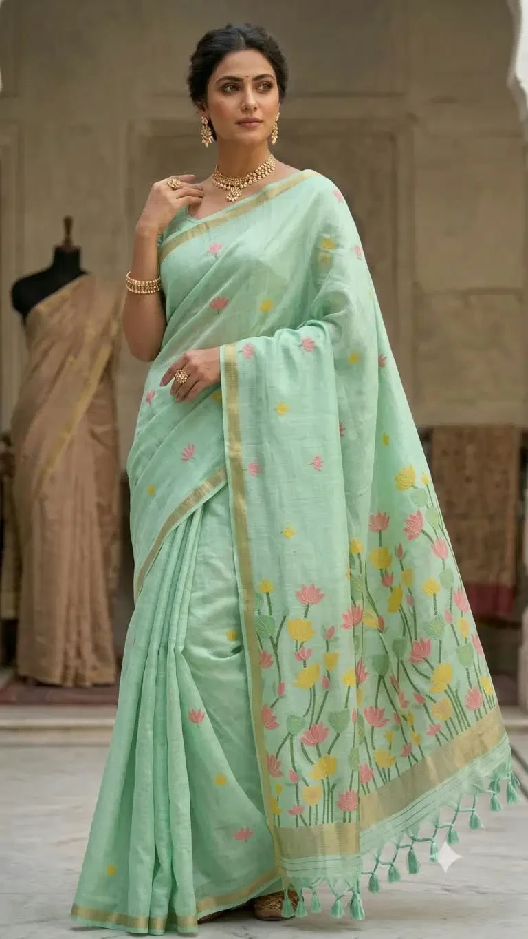 Myra Vol 26 Jamdani Weaving Summer Special Saree Collection 2
