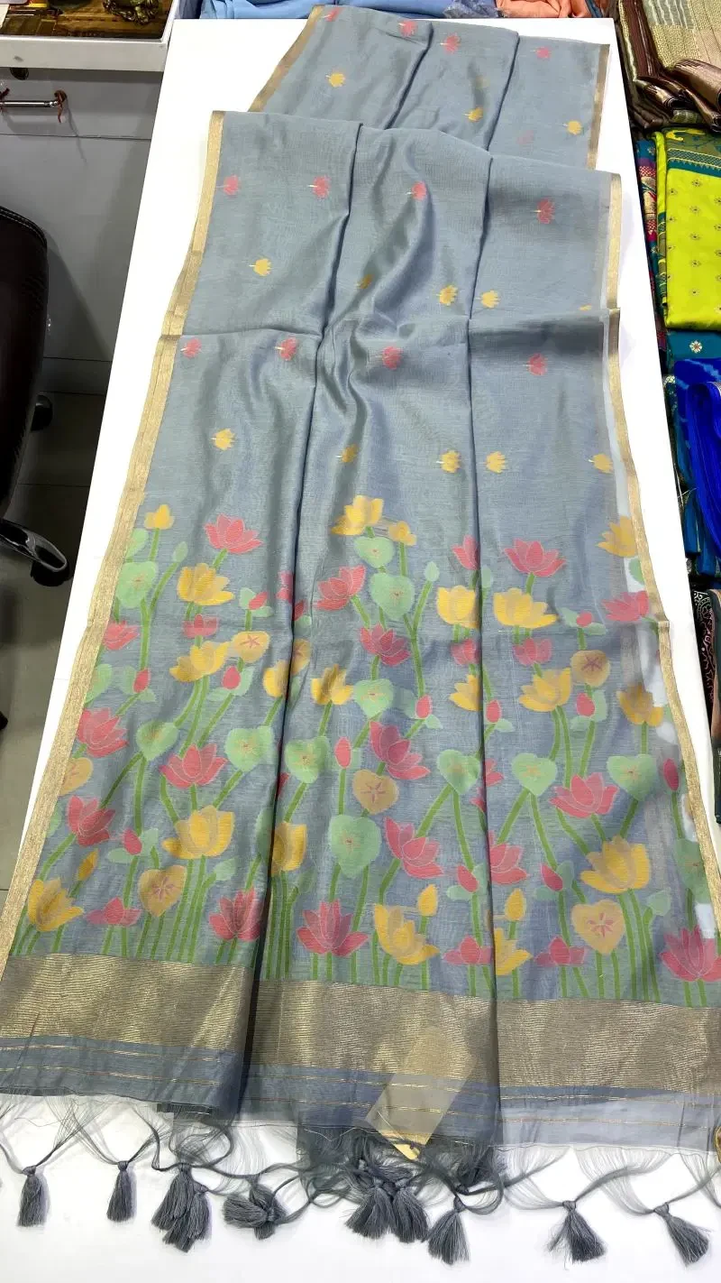 Myra Vol 26 Jamdani Weaving Summer Special Saree Collection 4