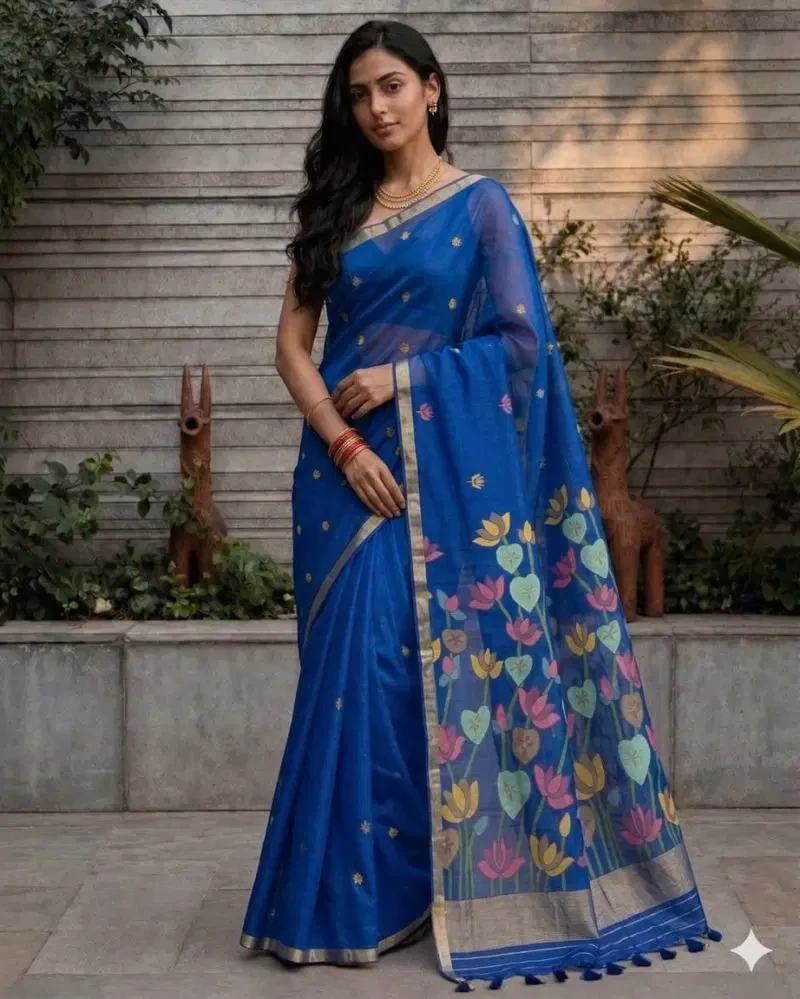 Myra Vol 26 Jamdani Weaving Summer Special Saree Collection 8